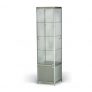 Tallboy Lockable Glass Display Cabinet with Cupboard – by Eventex