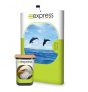 3×1 curved pop-up stand – by Express Exhibition Displays