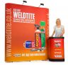 3×2 straight pop-up stand – by XL Displays