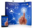 3×3 curved pop-up stand – by Go Displays