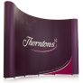 3×4 curved pop-up stand – by Go Displays
