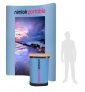 4×2 curved pop-up stand – by Nimlok