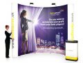 4×5 straight pop-up stand – by Go Displays