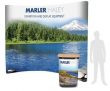 4×4 curved pop-up stand – by Marler Haley