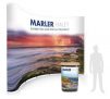 4×5 curved pop-up stand – by Marler Haley