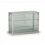 Low Lockable Glass Display Cabinet – by Thorns