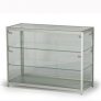 Low Lockable Glass Display Cabinet – by Concept Furniture