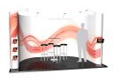 4m x 3m U shape (self build) – by Displays UK