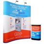 3×2 curved pop-up stand – by Display Wizard