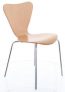 Beech Chair with Metal Legs – by Concept Furniture